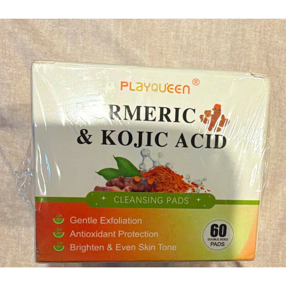 Turmeric & Kojic Acid Cleansing Pads 60 Double-Sided Brightening